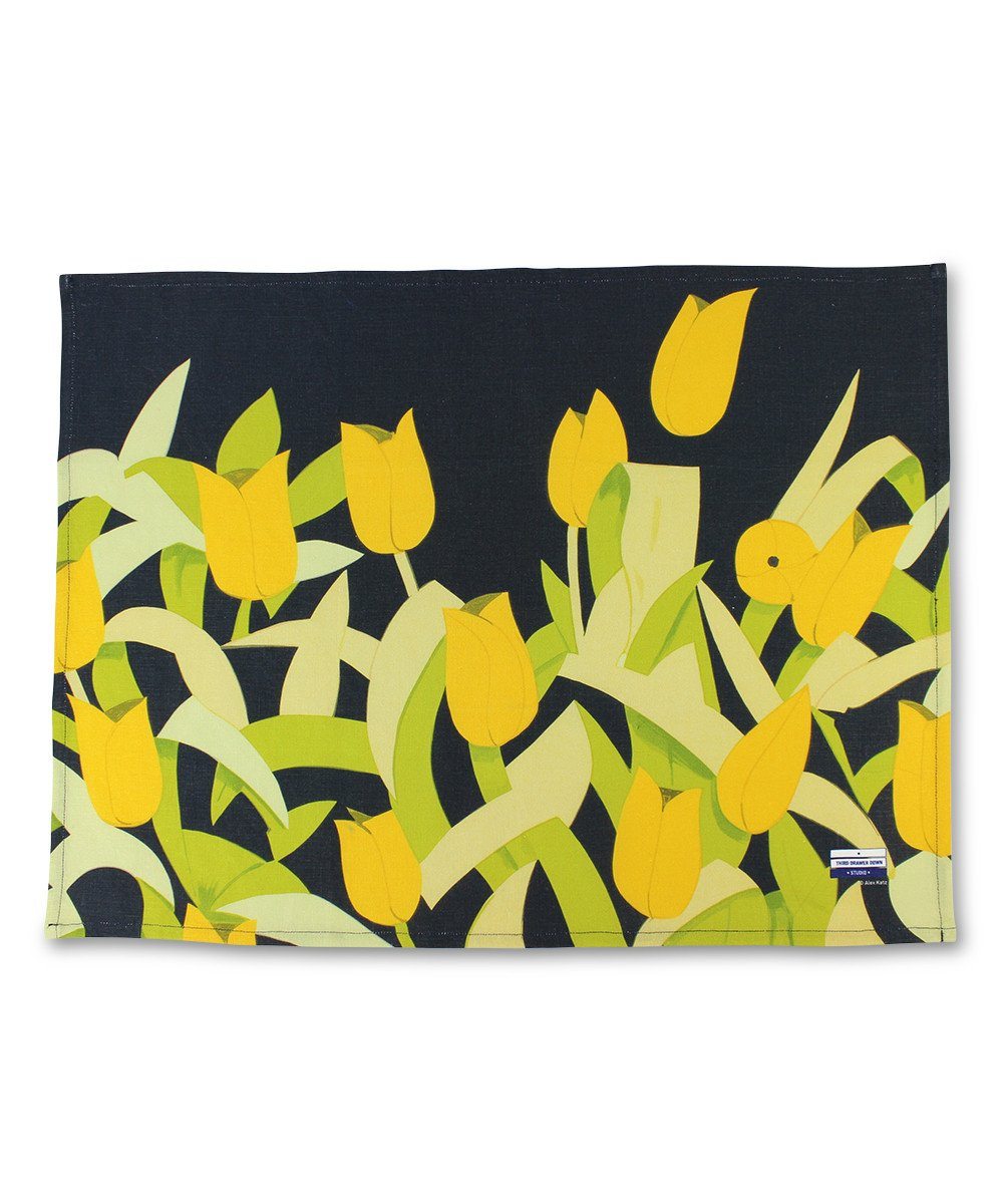 Tulips Linen Tea Towel x Alex Katz - Third Drawer Down