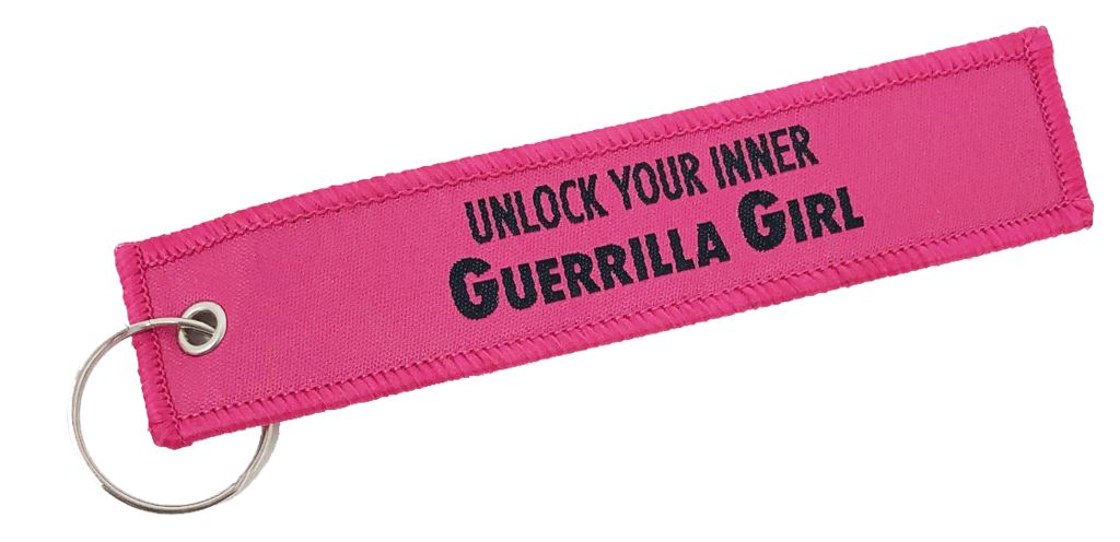 Unlock Your Inner Guerilla Girl Keyring x Guerrilla Girls - Third Drawer Down