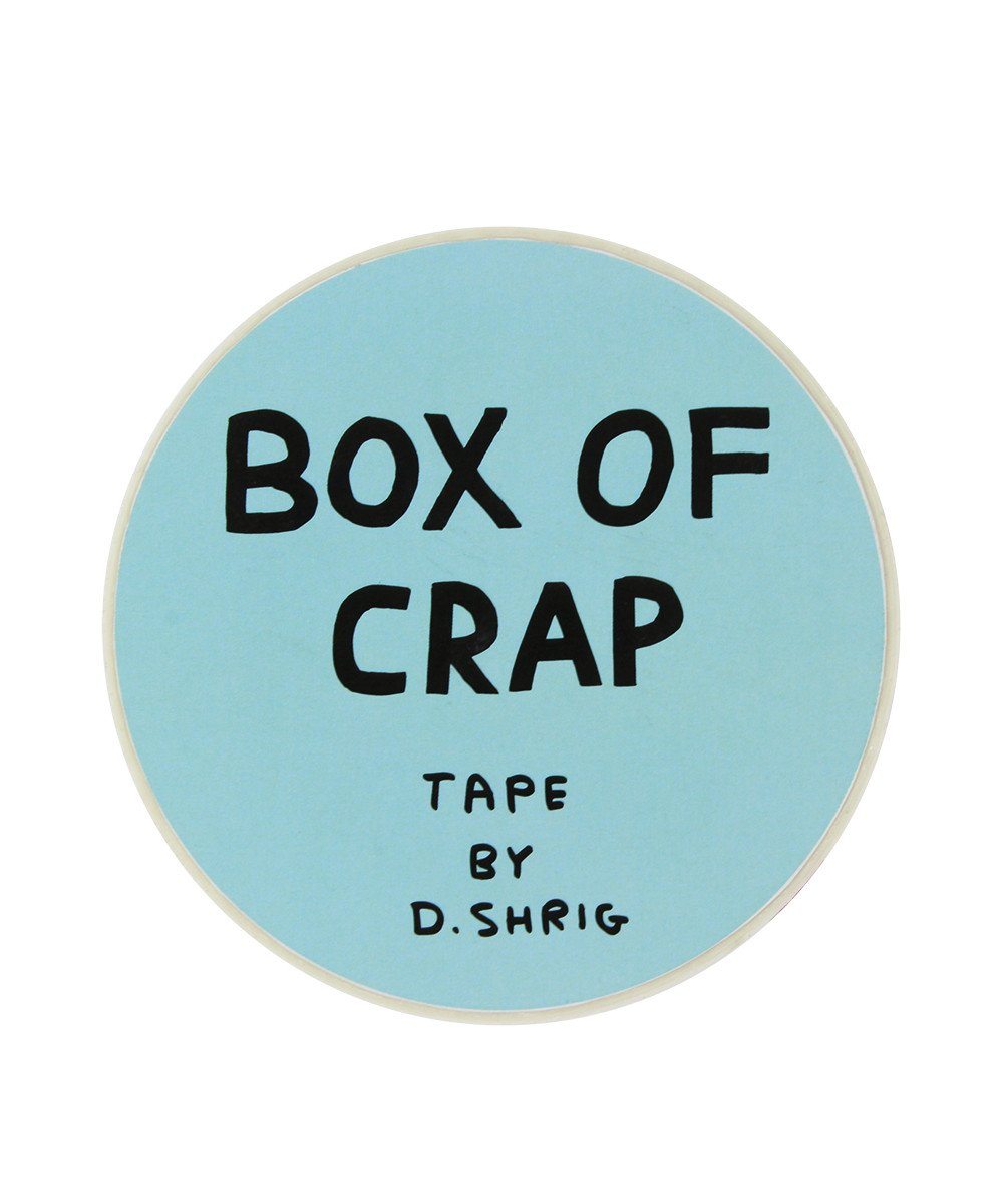 Box Of Cr*p Packing Tape x David Shrigley - Third Drawer Down
