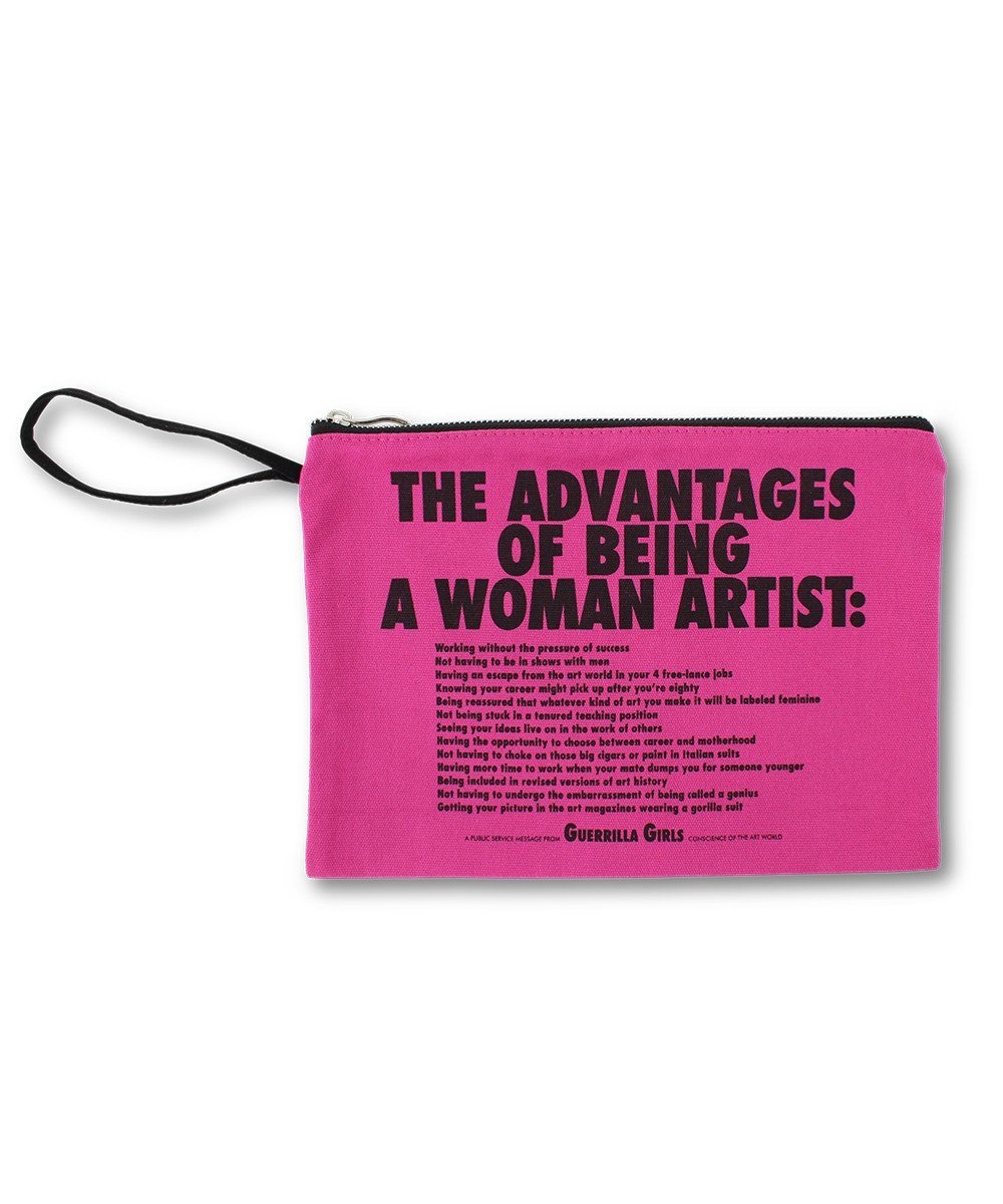 Advantages Of Being A Woman Artist Clutch x Guerrilla Girls - Third Drawer Down