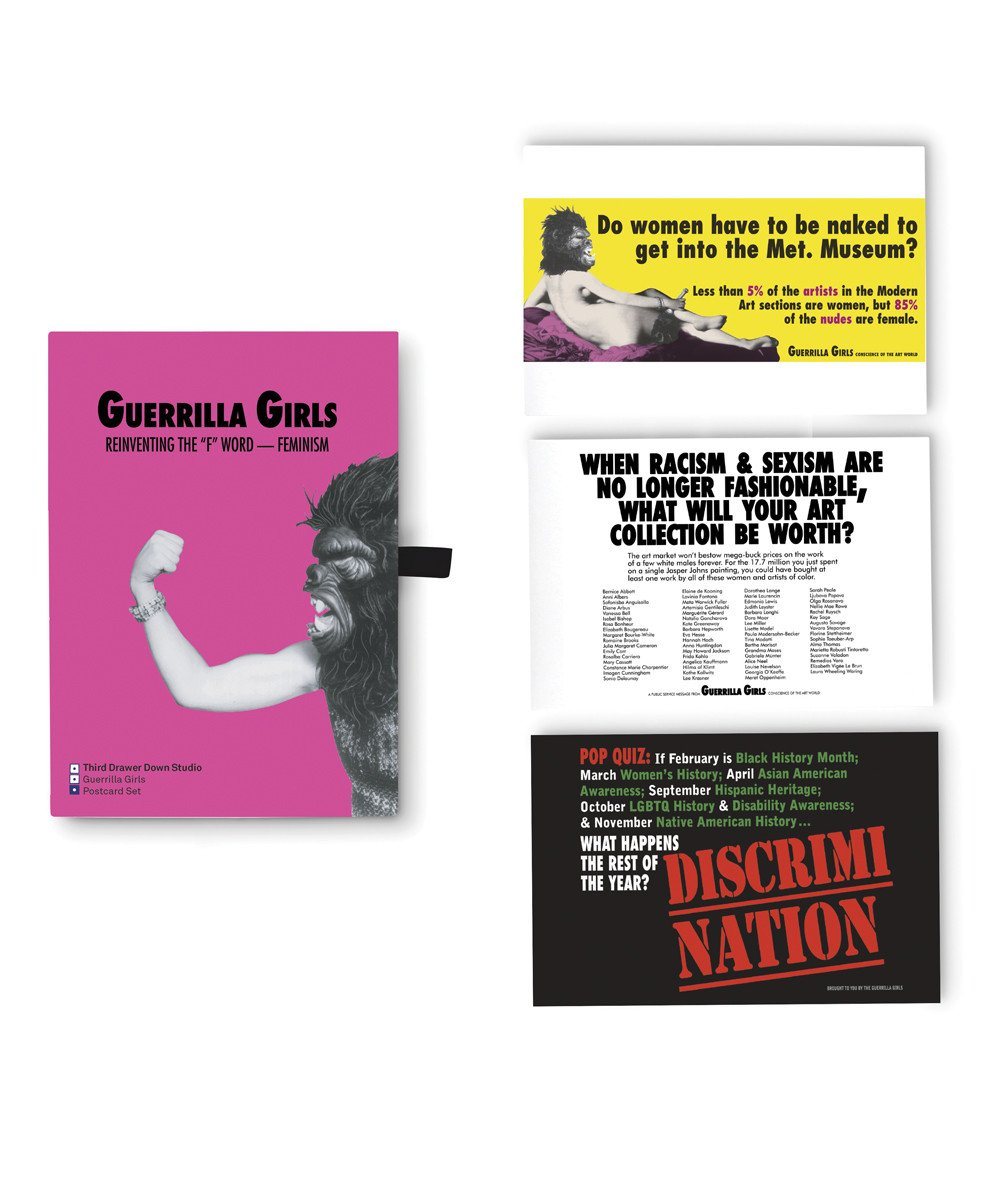 Postcard Box Set x Guerrilla Girls - Third Drawer Down