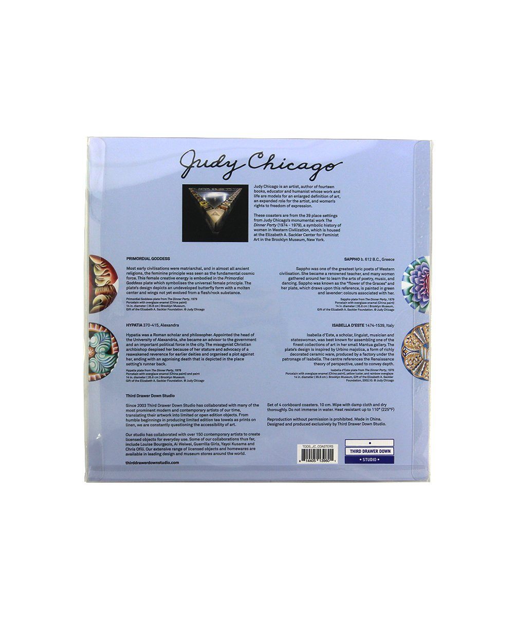 The Dinner Party Coaster Set x Judy Chicago - Third Drawer Down