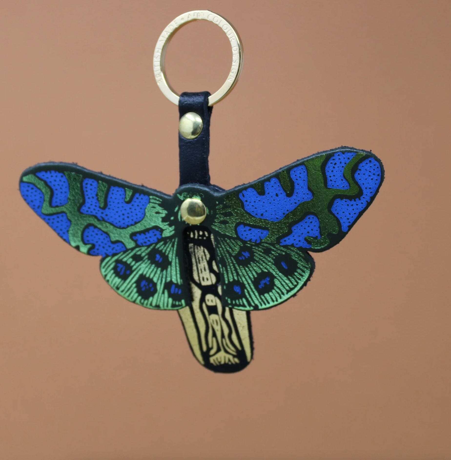 Butterfly Key Fob x Ark (Turquoise/Green) - Third Drawer Down