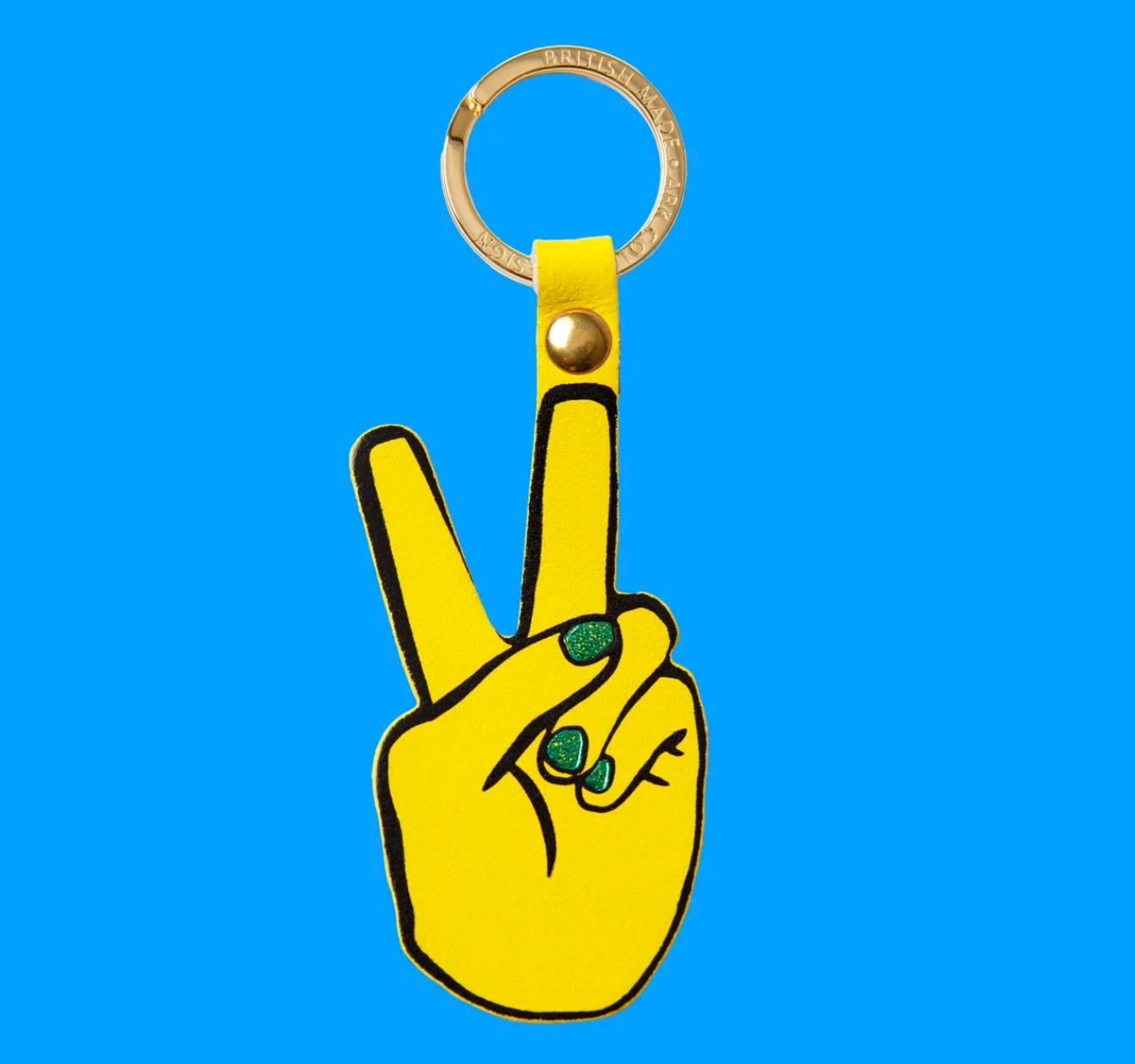Peace Sign Key Ring x Ark - Third Drawer Down