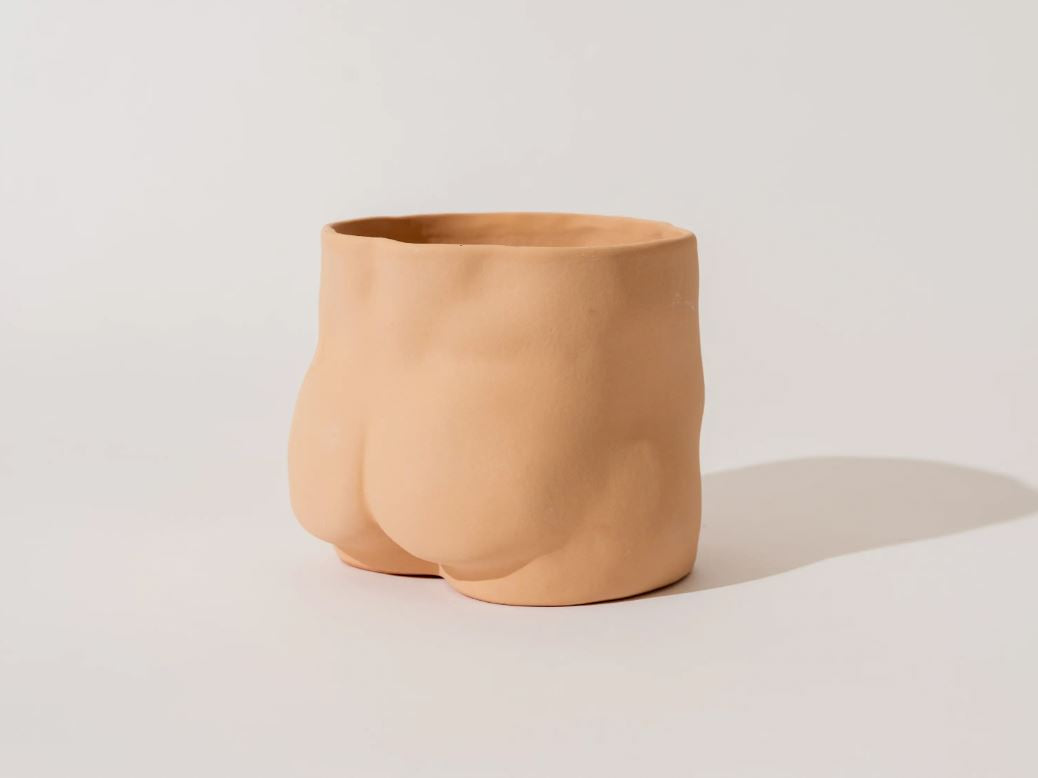 Booty Ceramic Pot Plant Holder - Third Drawer Down