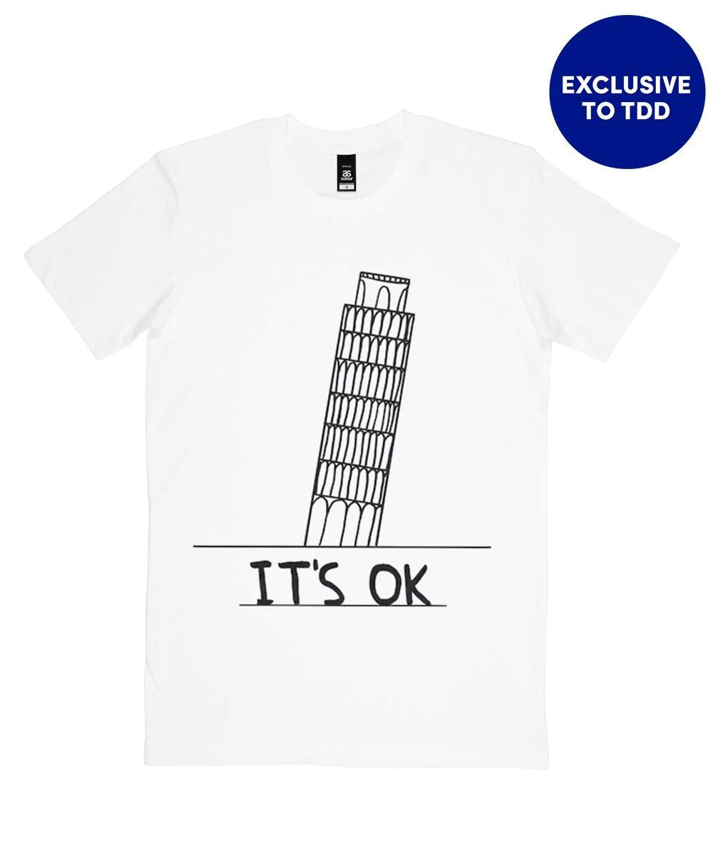It's OK T-Shirt x David Shrigley - Third Drawer Down