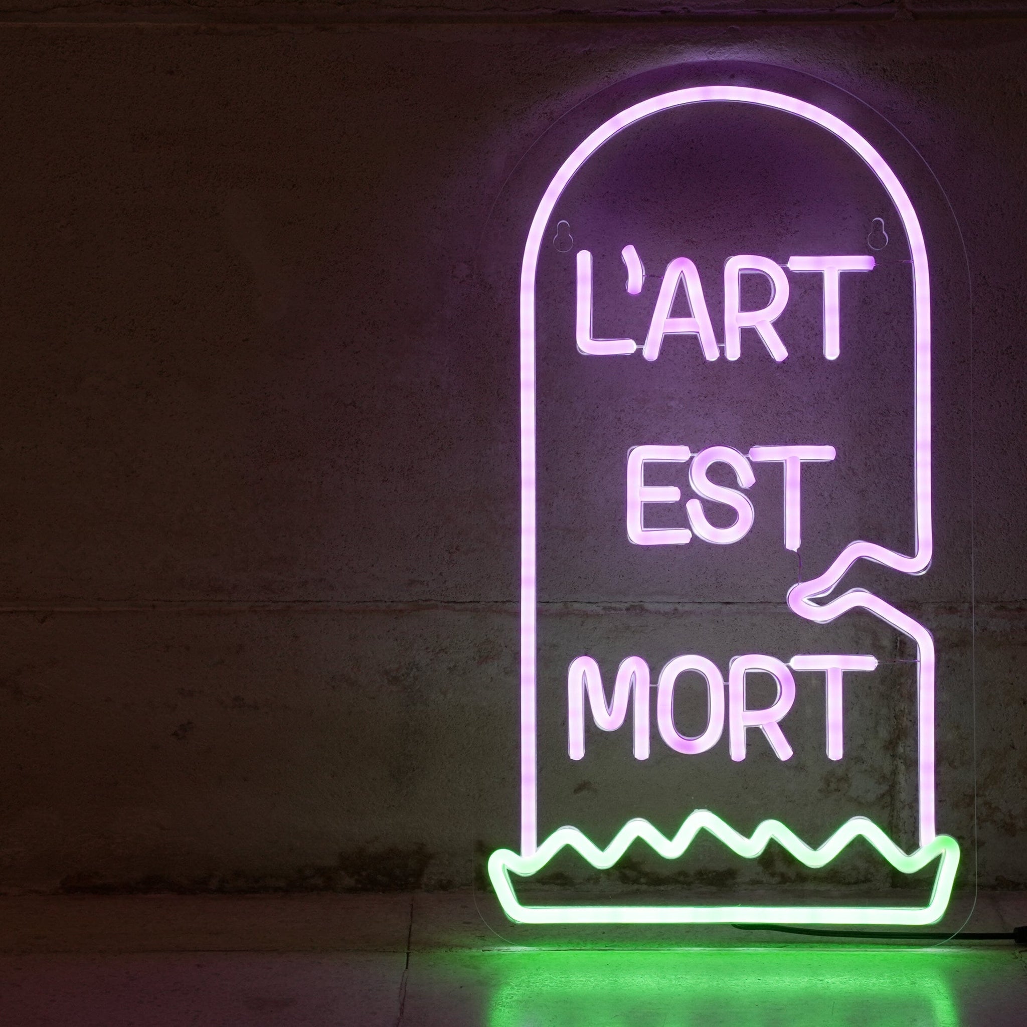 L'Art Est Mort Limited Edition Neon Paul Yore - Third Drawer Down