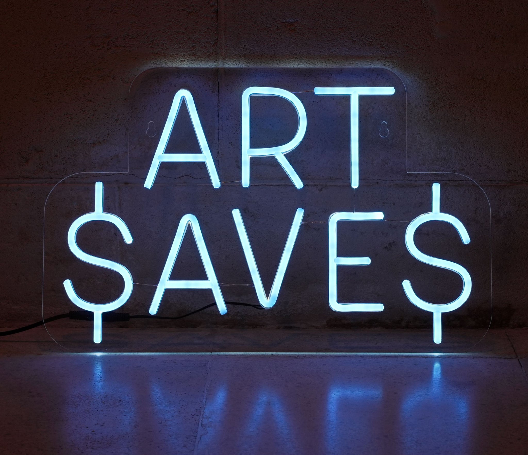 Art Saves Limited Edition Neon Paul Yore - Third Drawer Down