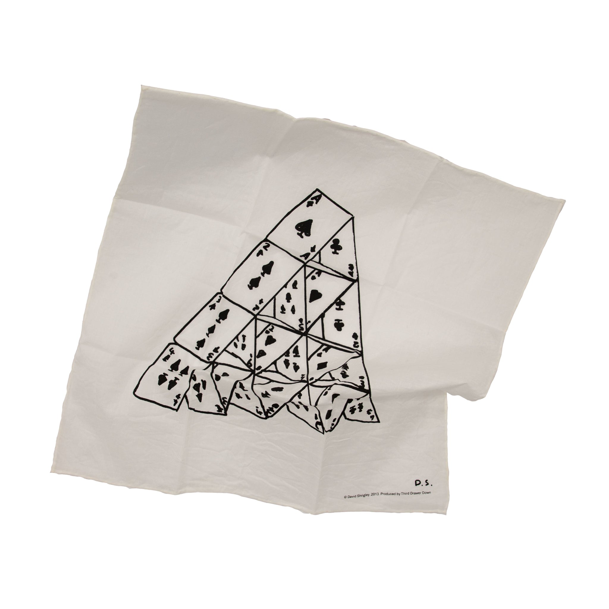 House of Cards David Shrigley Handkerchief - Third Drawer Down