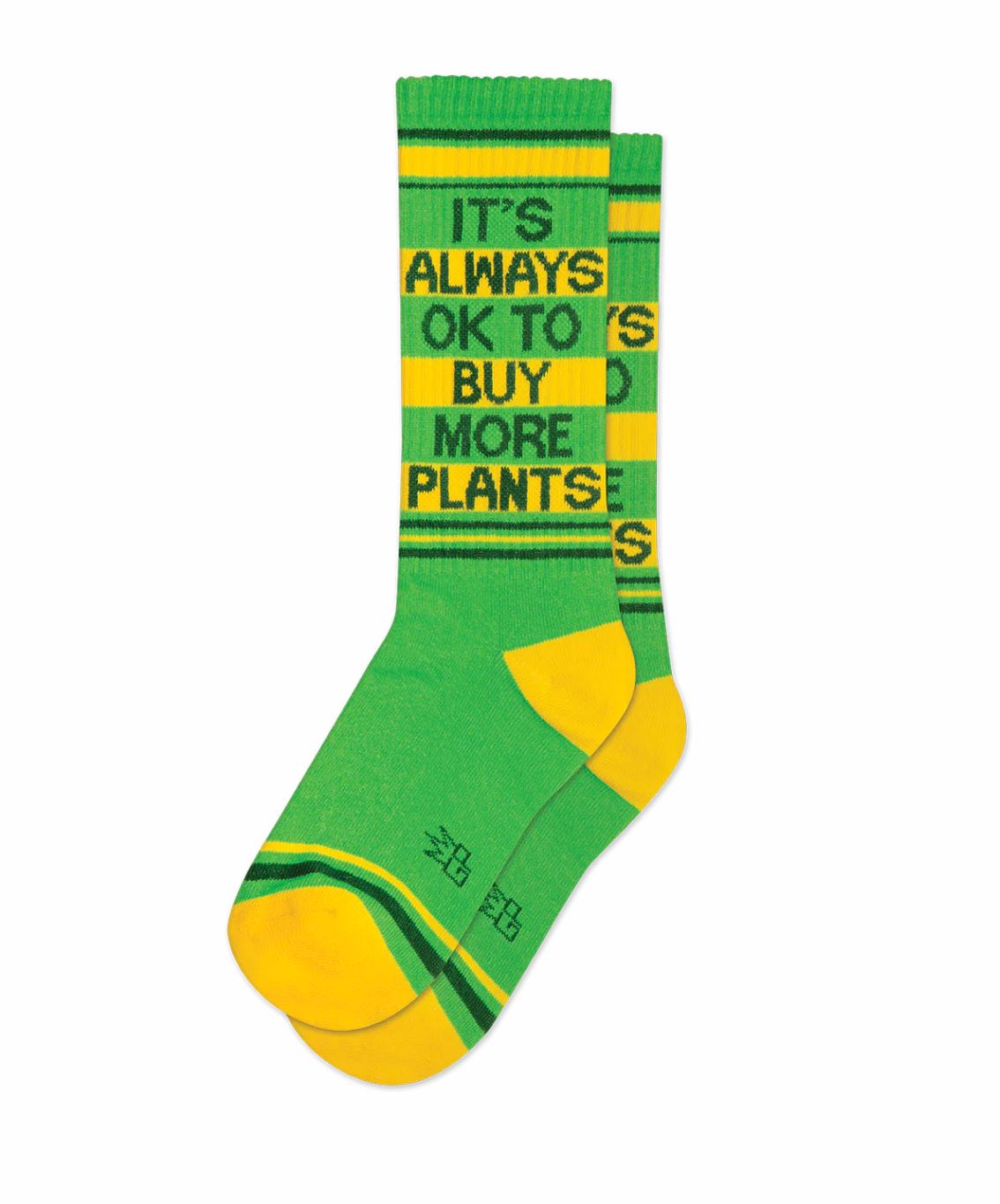 It's Always OK to Buy More Plants Gym Socks x Gumball Poodle - Third Drawer Down