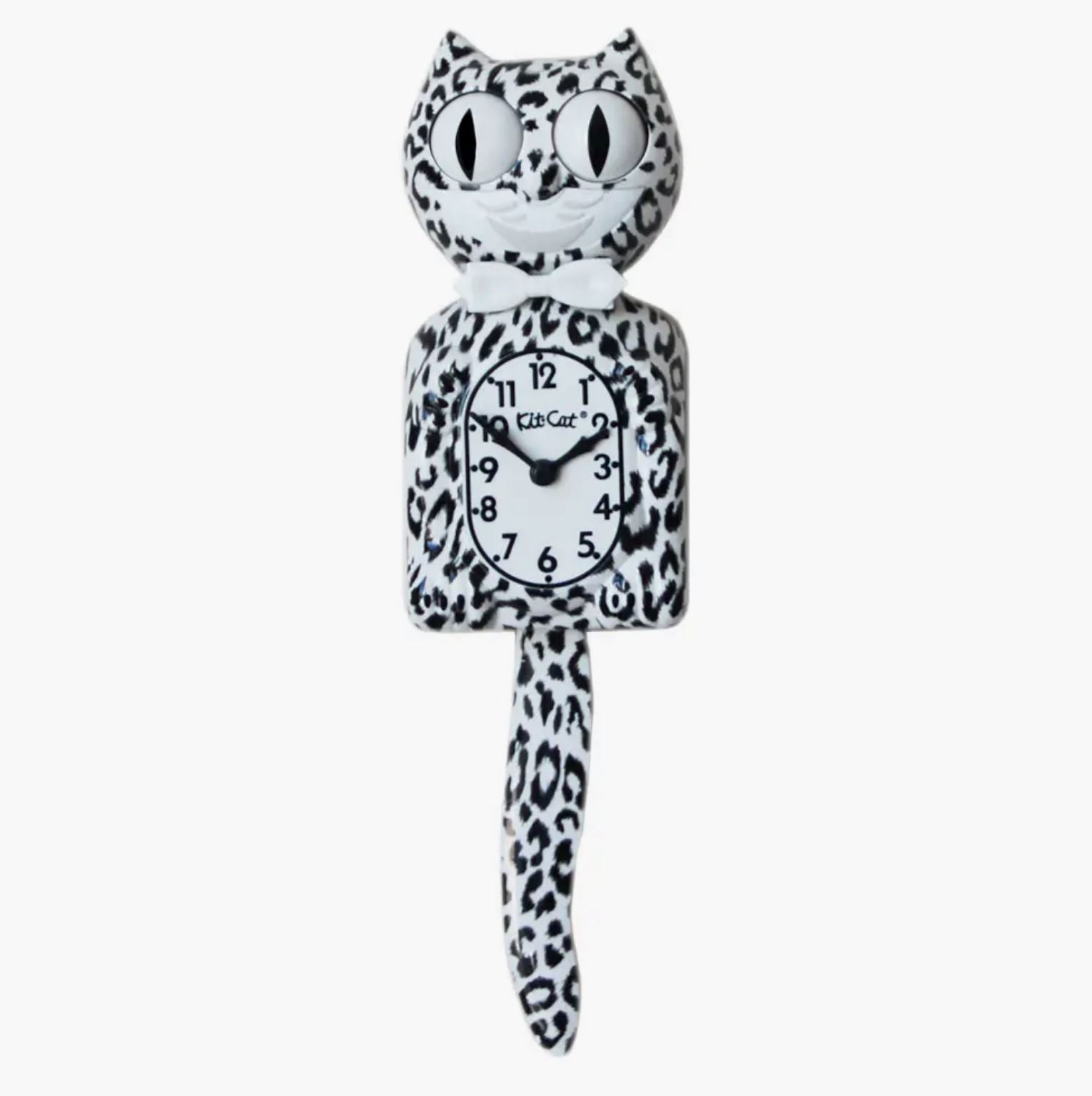 Snow Leopard Kit Cat Klock - Third Drawer Down