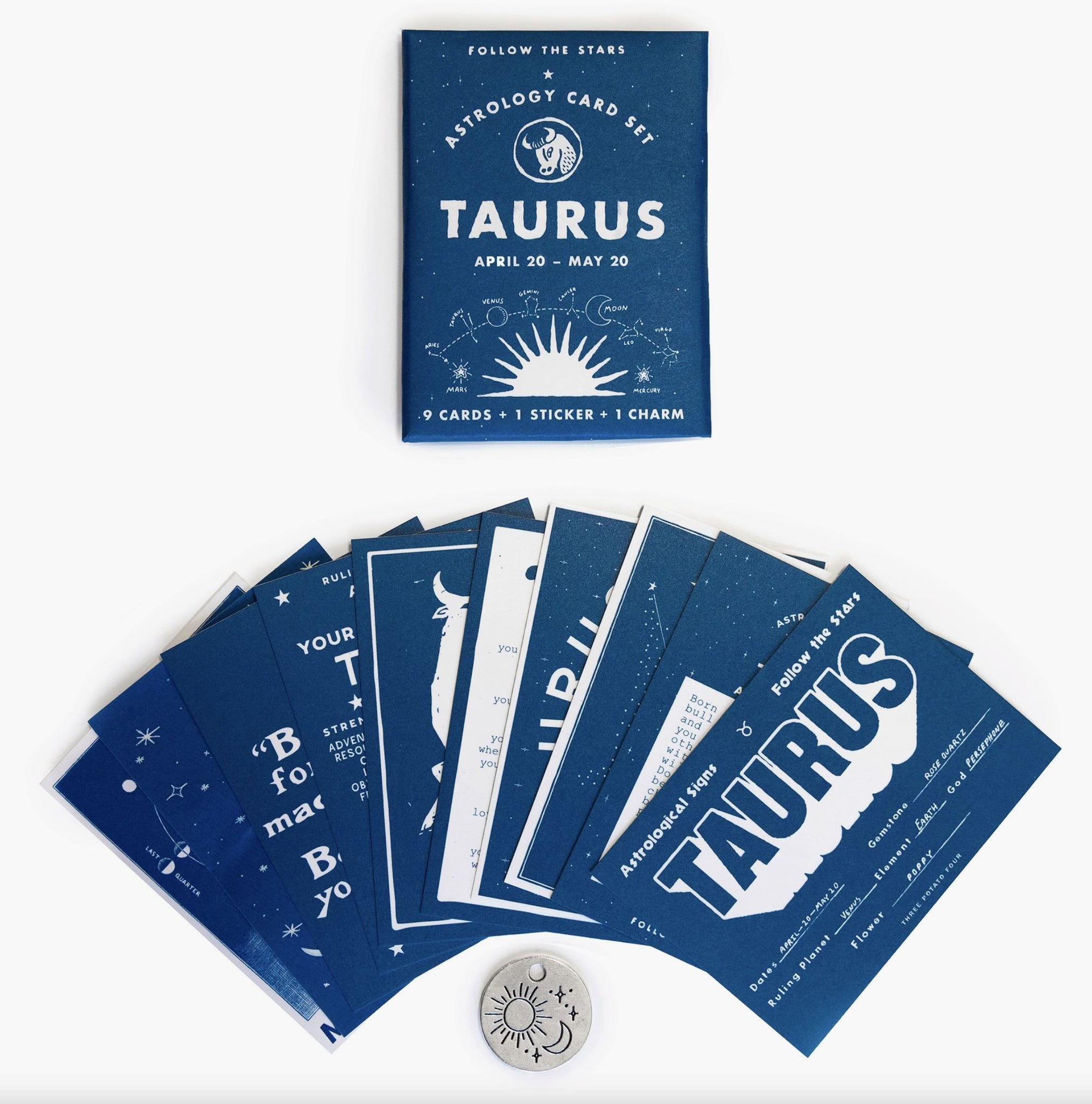 Astrology Card Pack - Taurus (Apr 20 - May 20) - Third Drawer Down