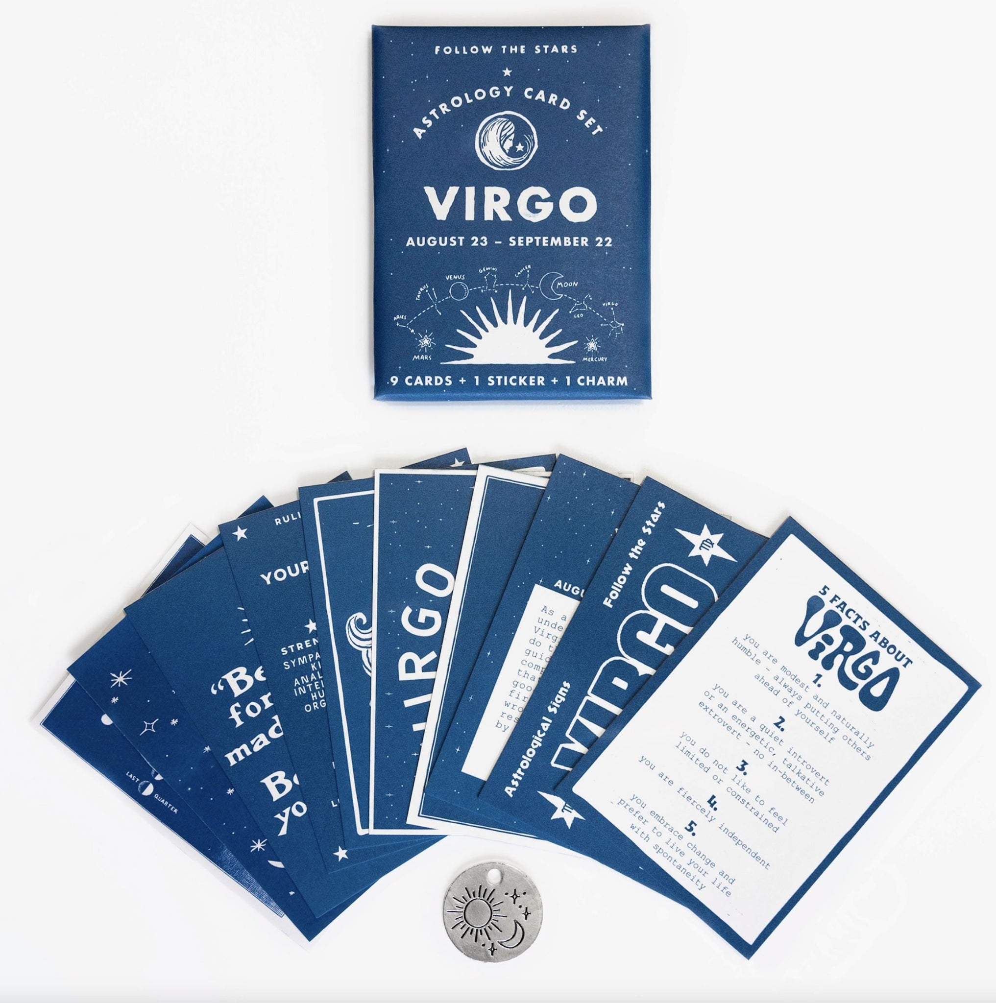 Astrology Card Pack - Virgo (Aug 23 - Sept 22) - Third Drawer Down