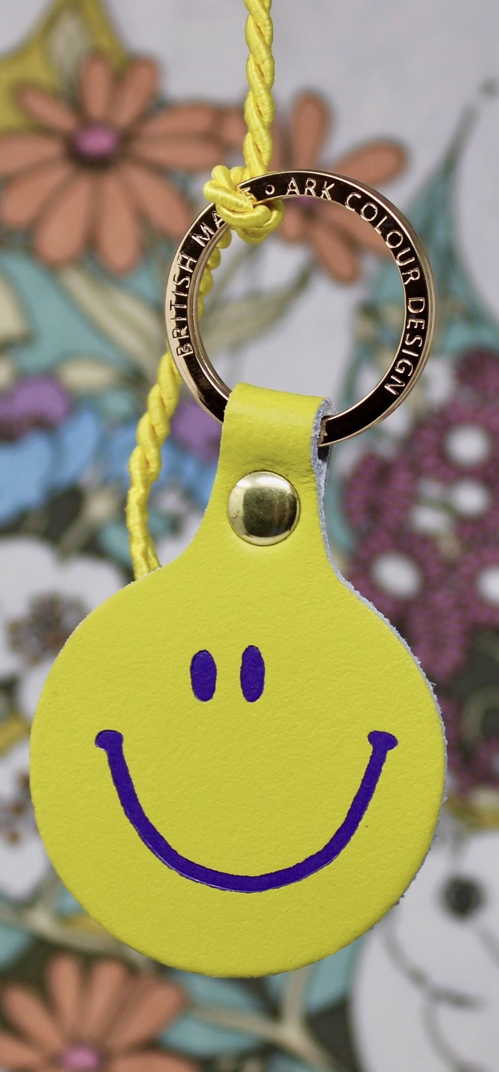 Yellow Feeling Lush Smilie Face Key Fob x Ark - Third Drawer Down