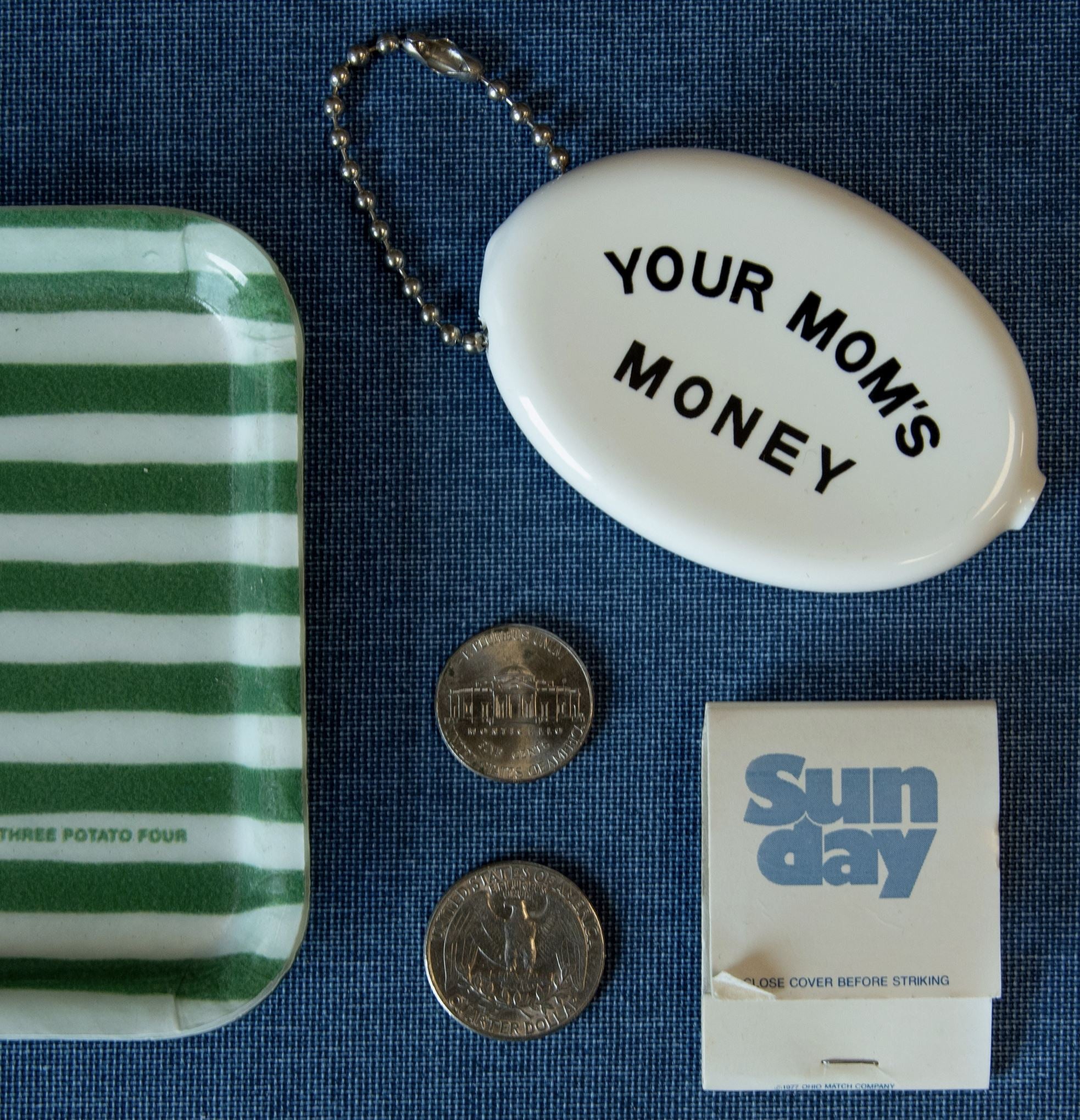 Your Moms Money Coin Pouch x Three Potato Four - Third Drawer Down