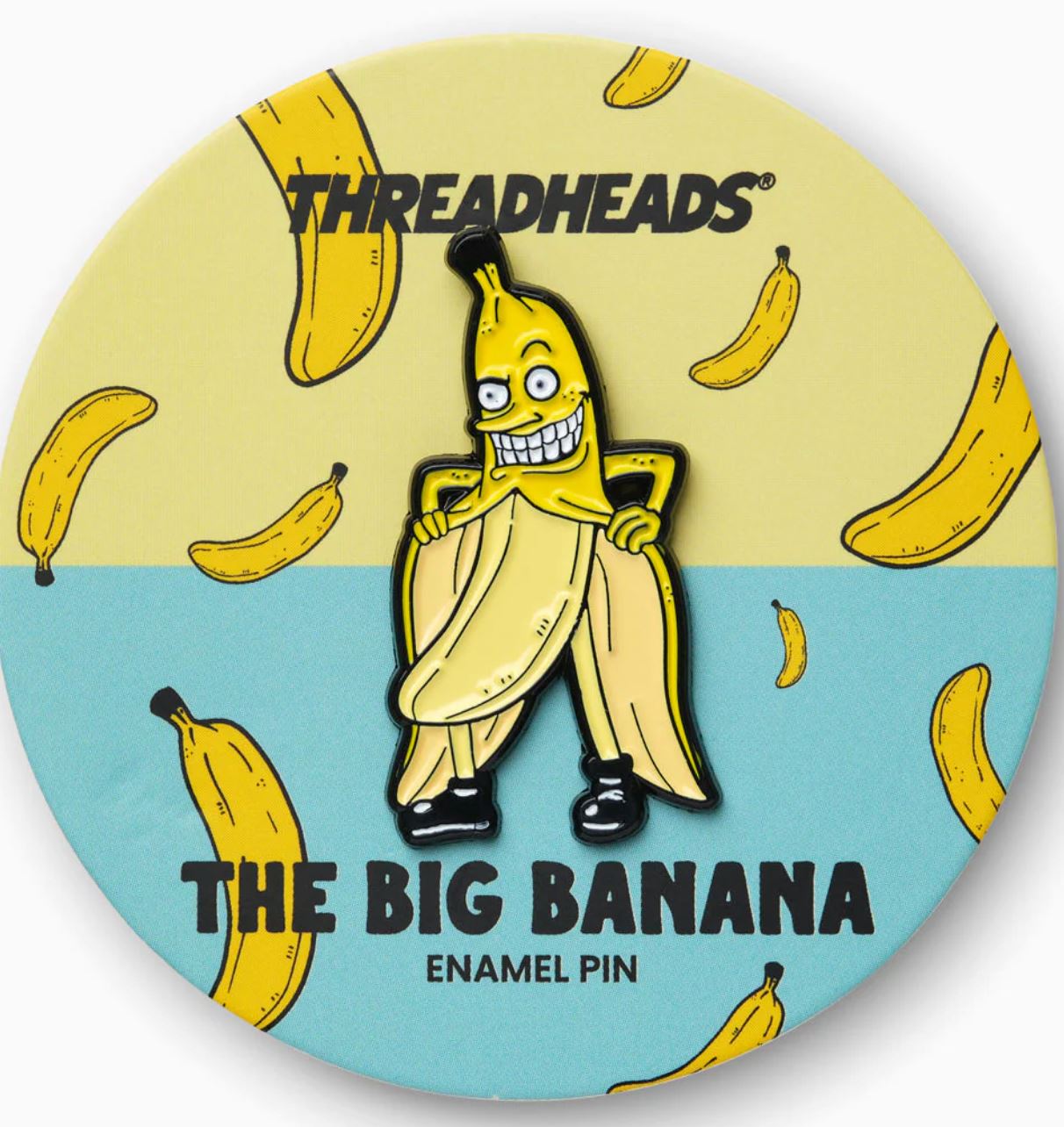 Big Banana Enamel Pin x ThreadHeads - Third Drawer Down
