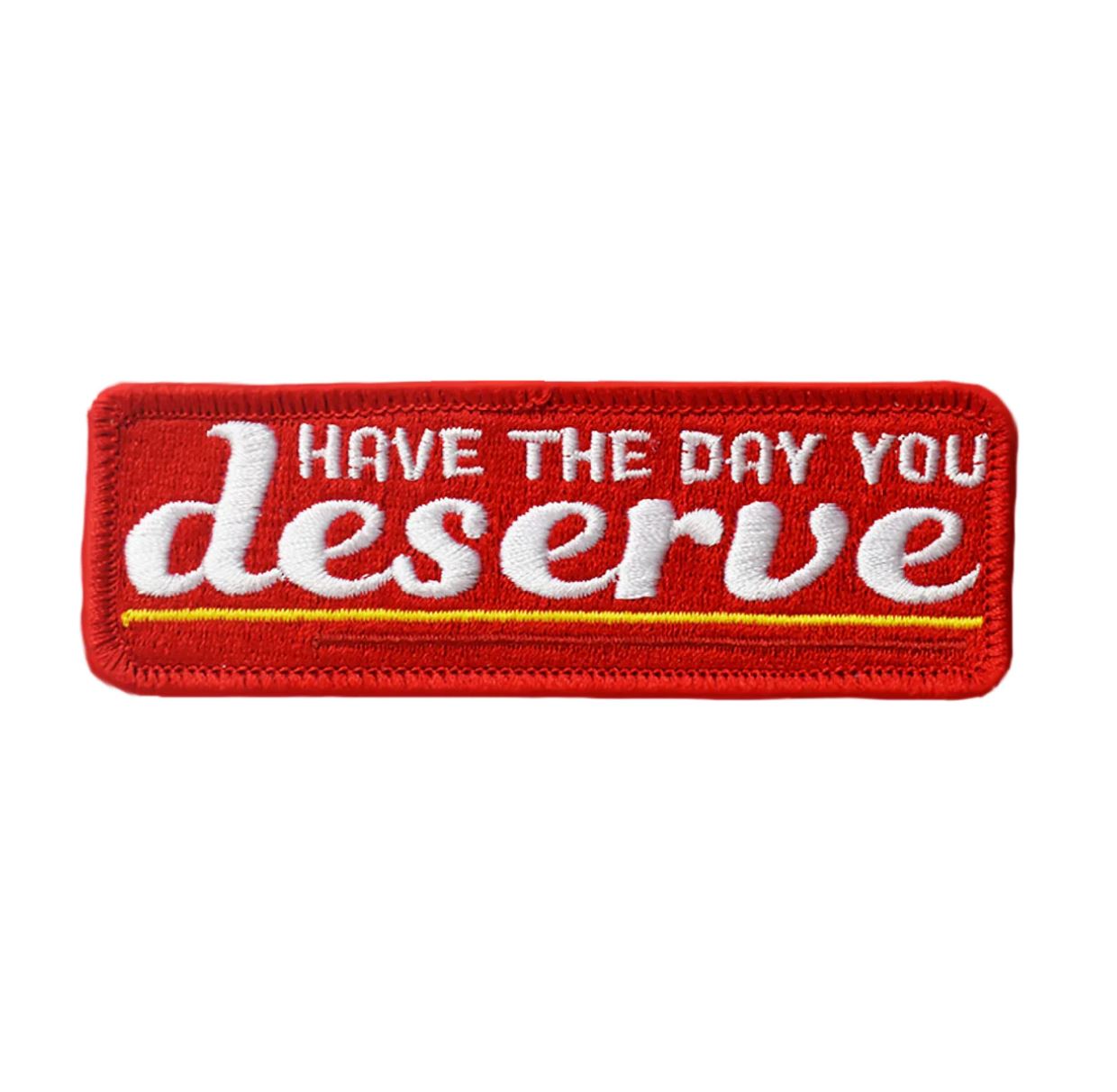 Day You Deserve Embroidered Patch x Retrograde Supply Co. - Third Drawer Down