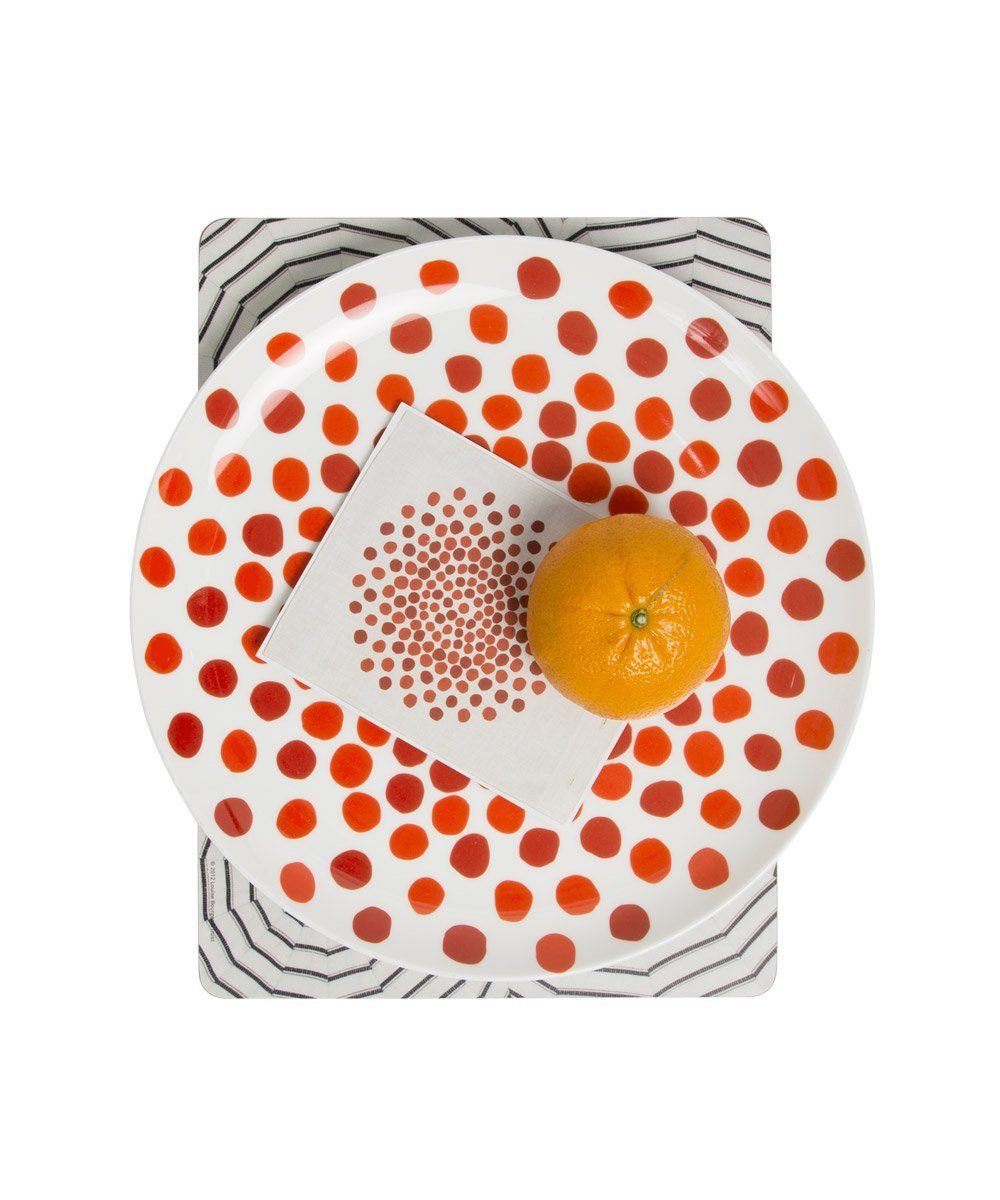 Fine Bone China Plate: Red Dots x Louise Bourgeois - Third Drawer Down